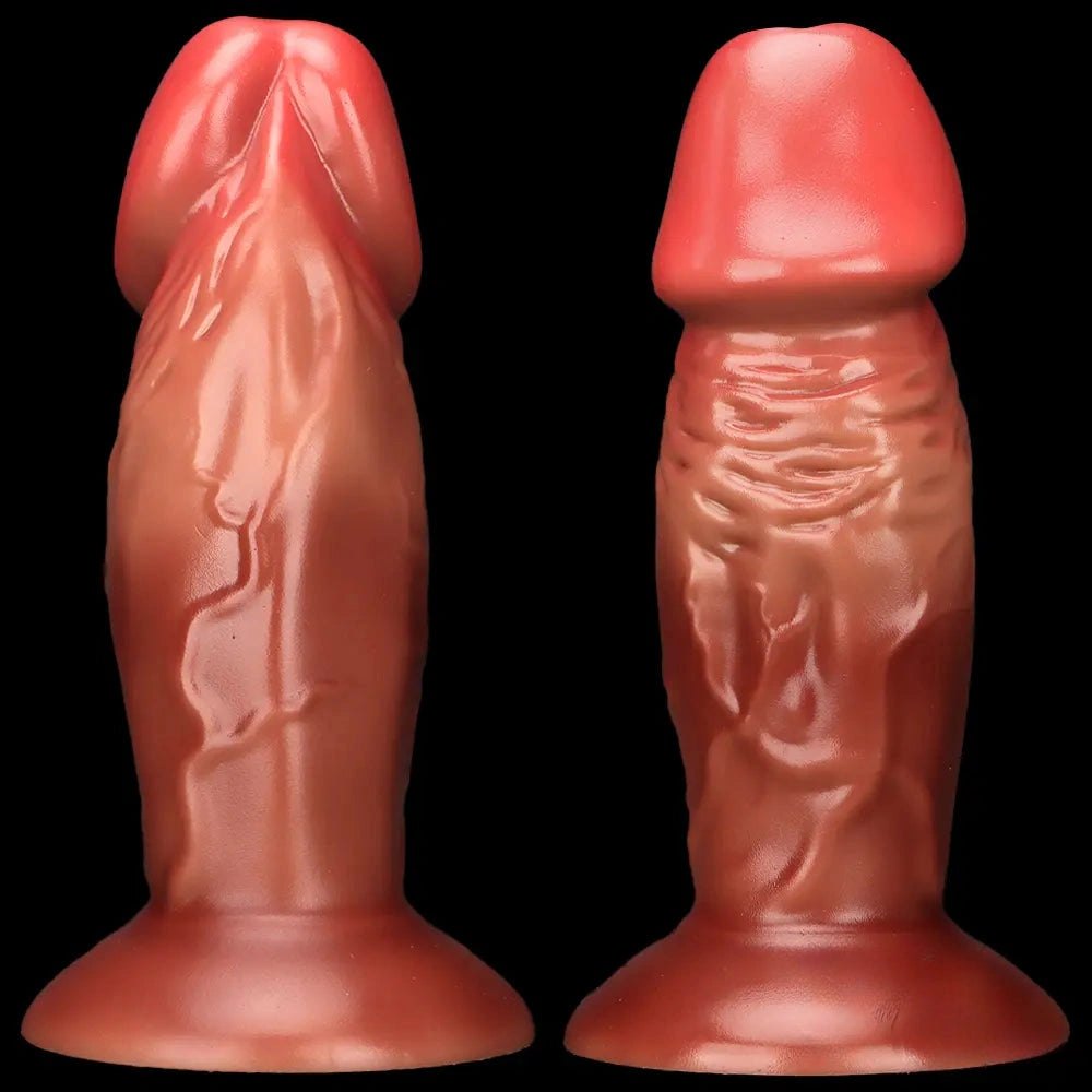 Textured Fantasy Dildo 13 in - Silicone Fantasy Sex Toy