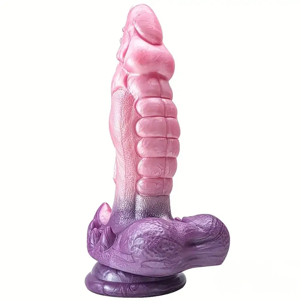 Textured Fantasy Dildo 9.05in - Fantasy Dragon Dildo