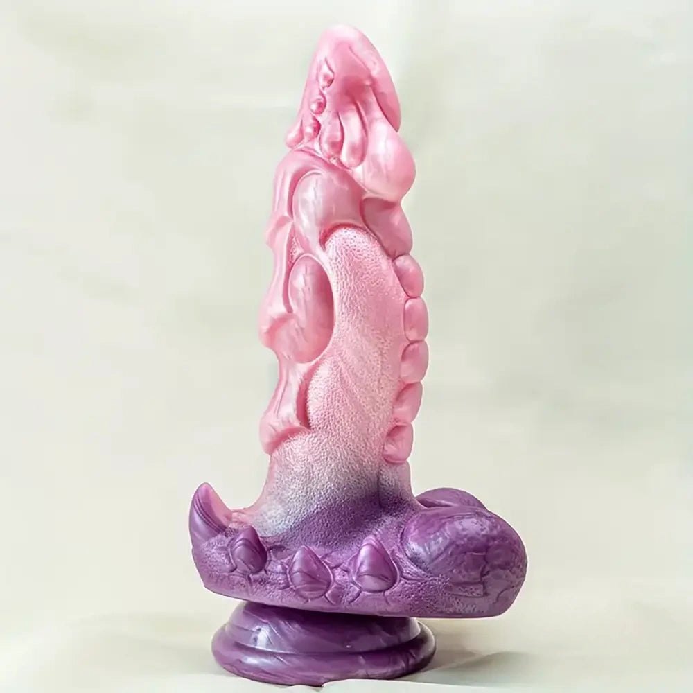 Textured Fantasy Dildo 9.05in - Fantasy Dragon Dildo
