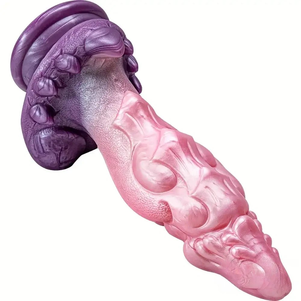 Textured Fantasy Dildo 9.05in - Fantasy Dragon Dildo