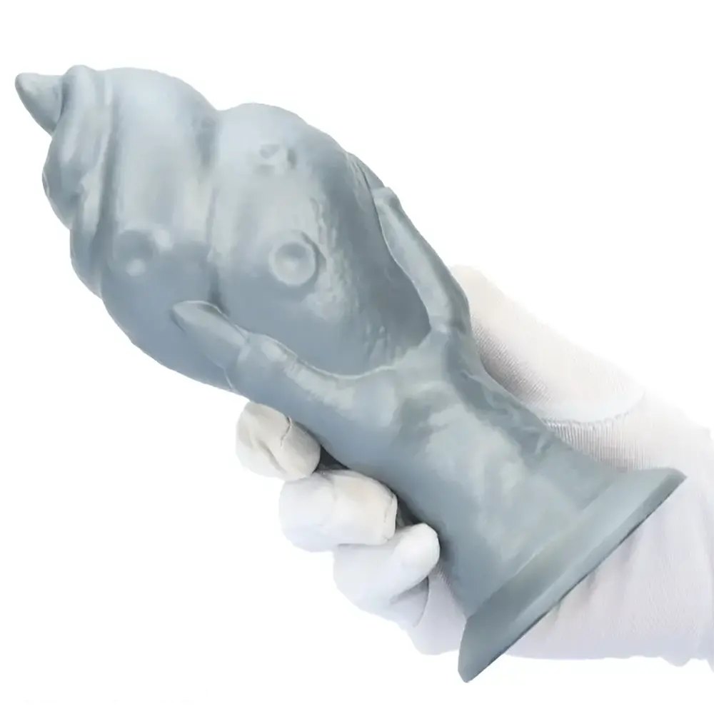 Textured Fantasy Hand Dildo - Silicone Fantasy Dildo