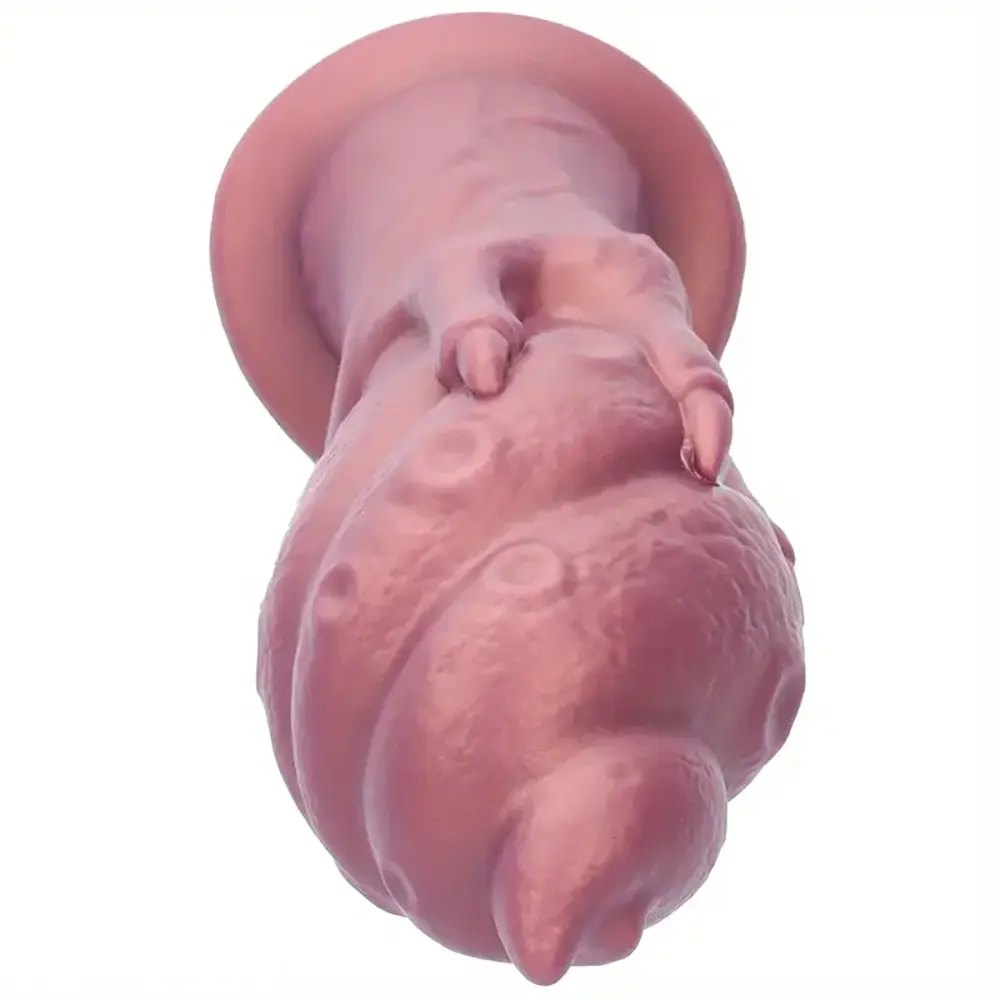 Textured Fantasy Hand Dildo - Silicone Fantasy Dildo