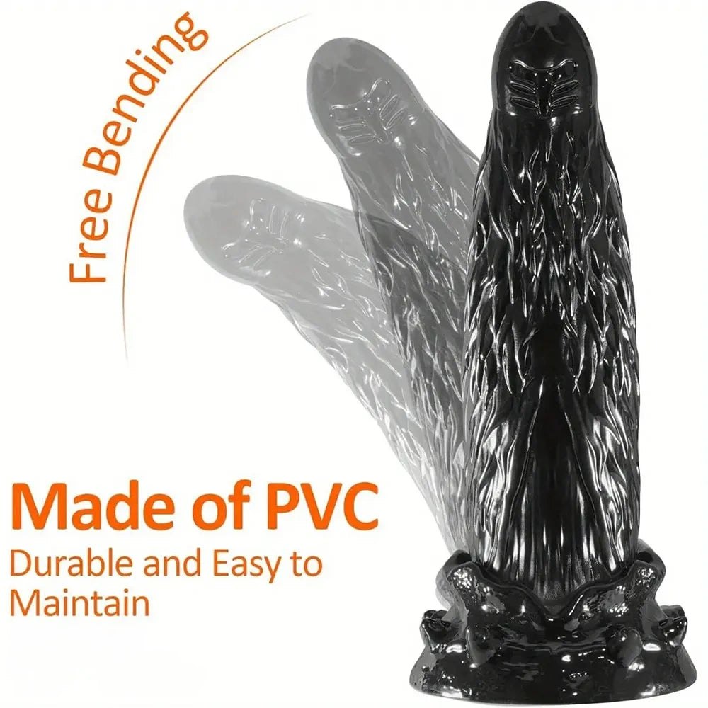 Textured Fantasy Monster Dildo - Fantasy Dildo in 3 Sizes