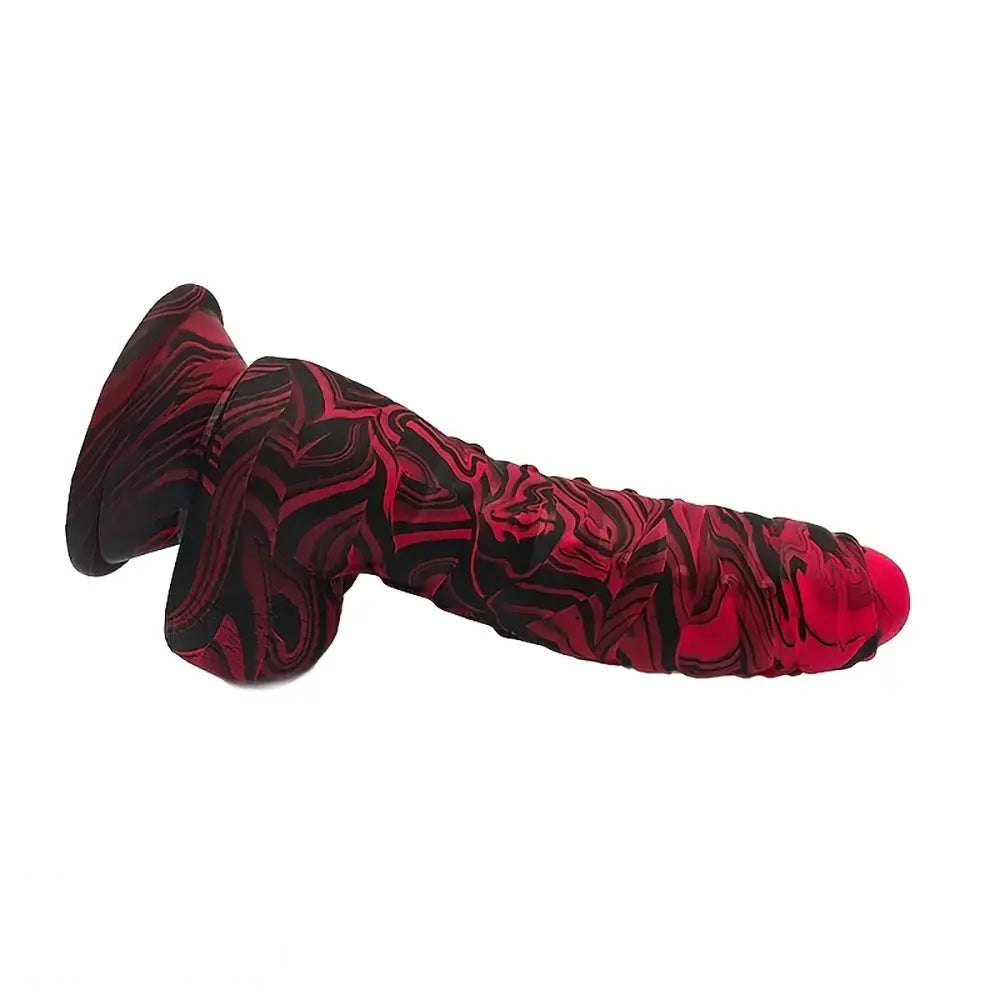 Textured Fantasy Silicone Dildo - Ridged Realistic Dildo