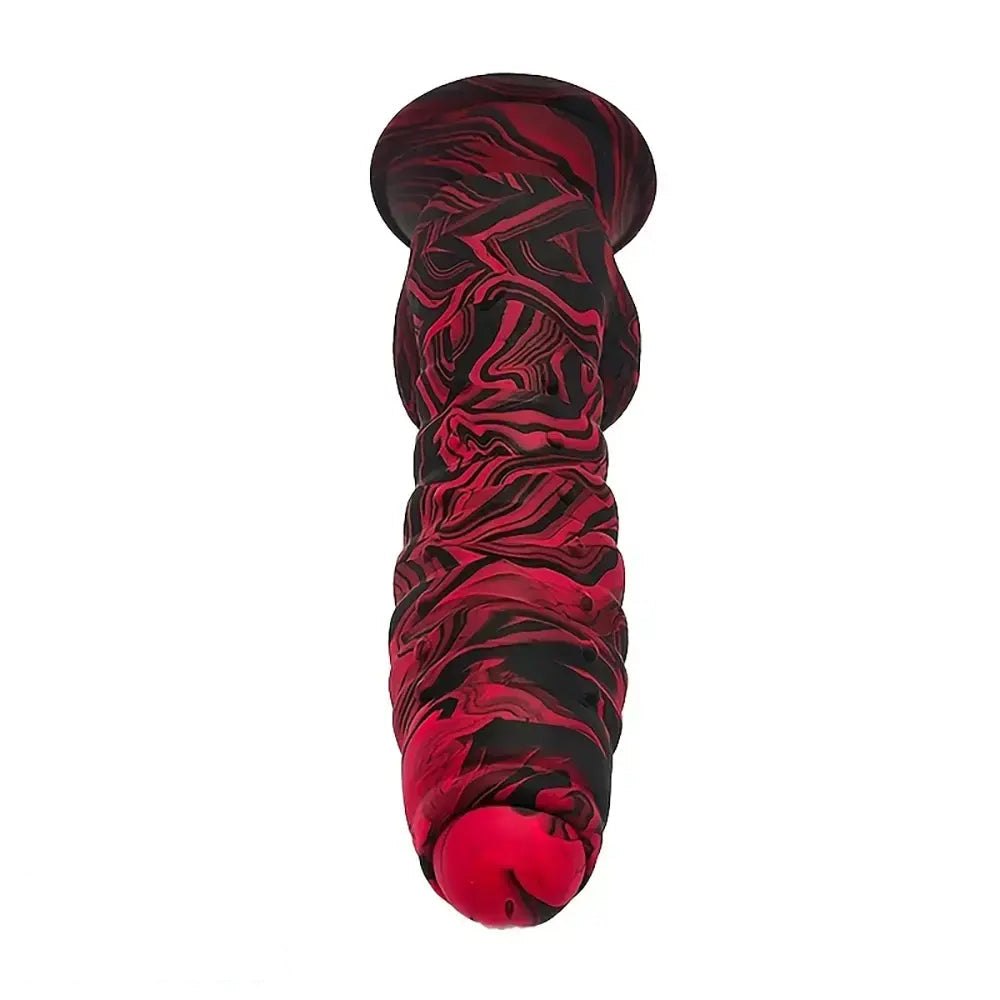 Textured Fantasy Silicone Dildo - Ridged Realistic Dildo