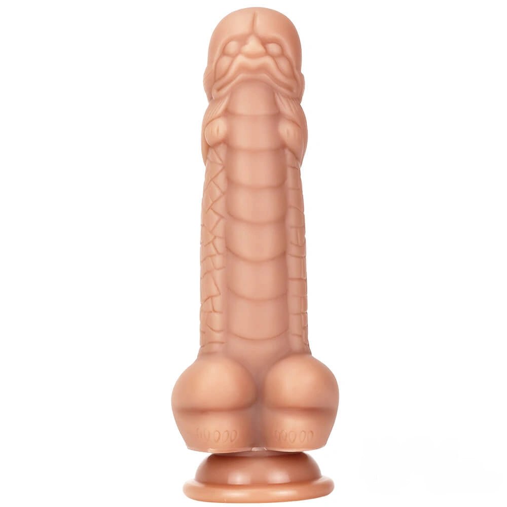 Textured Flexible Fantasy Dildo 7.87in - Fantasy Dildo