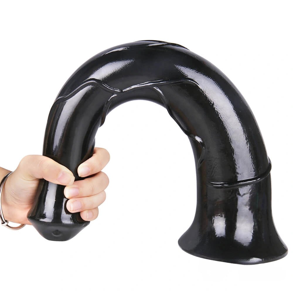 Textured Horse Dildo 17 in - Animal Horse Dildo