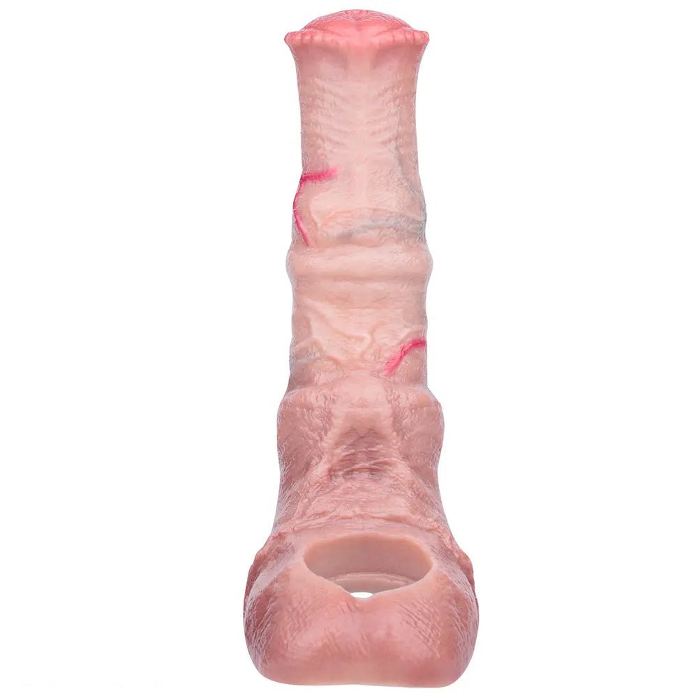 Textured Horse Style Dildo - Realistic Animal Silicone Dildo