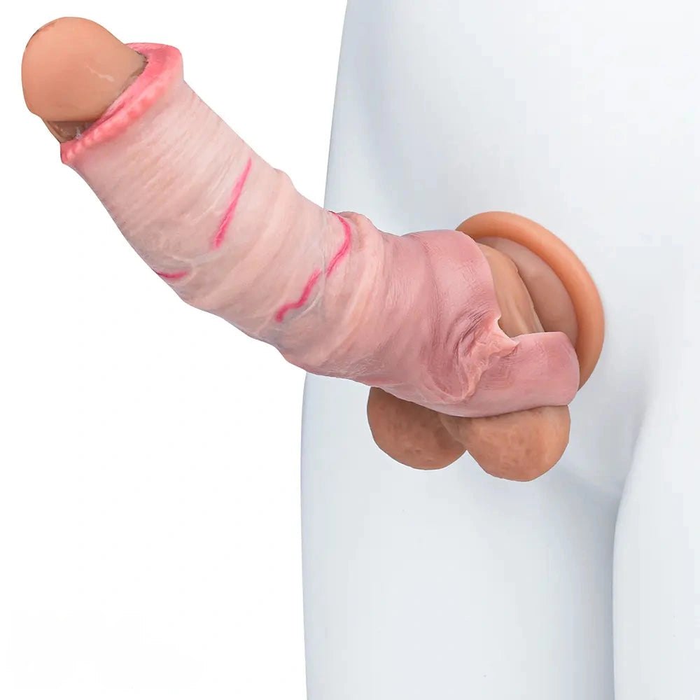Textured Horse Style Dildo - Realistic Animal Silicone Dildo