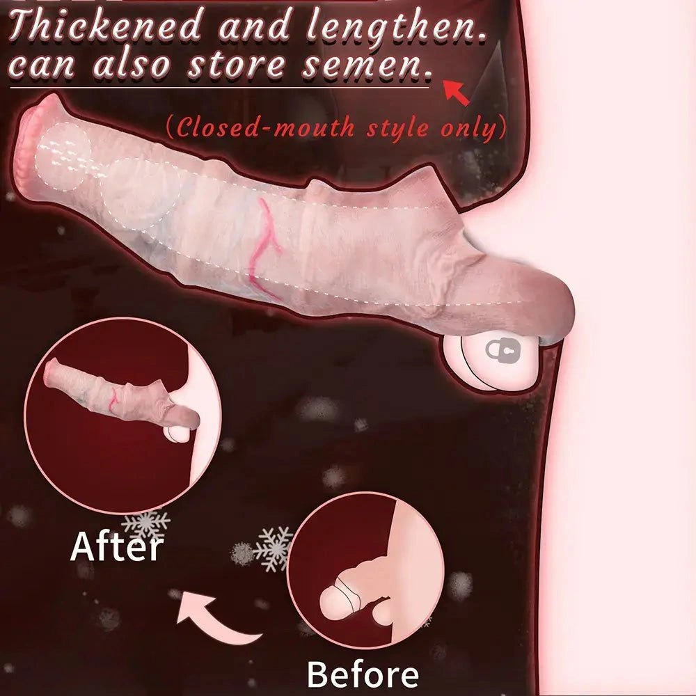 Textured Horse Style Dildo - Realistic Animal Silicone Dildo