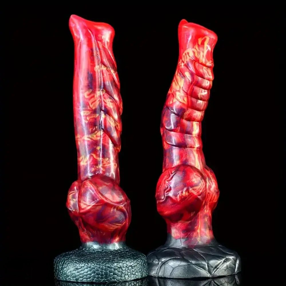 Textured Knot Animal Dildo - Knotted Horse Dildo