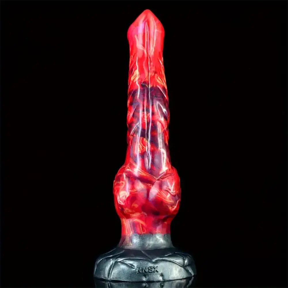 Textured Knot Animal Dildo - Knotted Horse Dildo