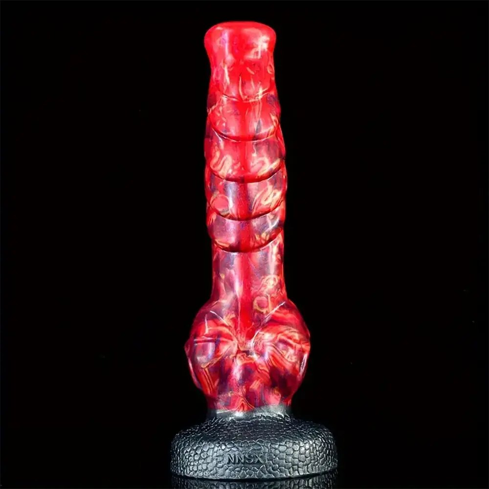 Textured Knot Animal Dildo - Knotted Horse Dildo