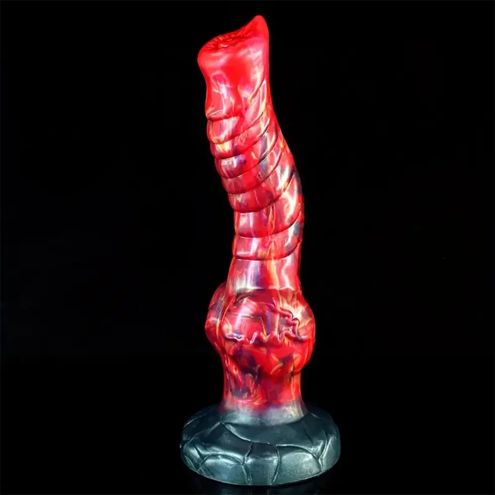 Textured Knot Animal Dildo - Knotted Horse Dildo