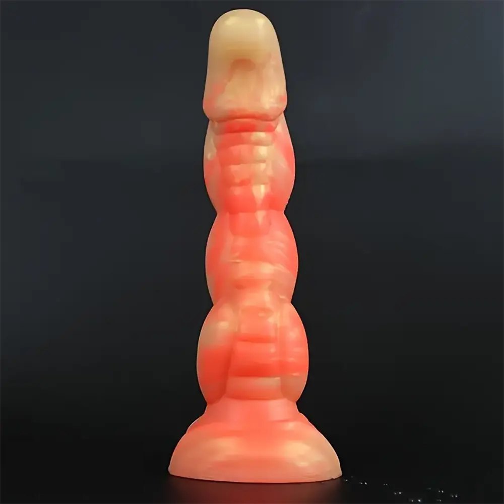 Textured Monster Fantasy Dildo - Silicone Dragon Dildo