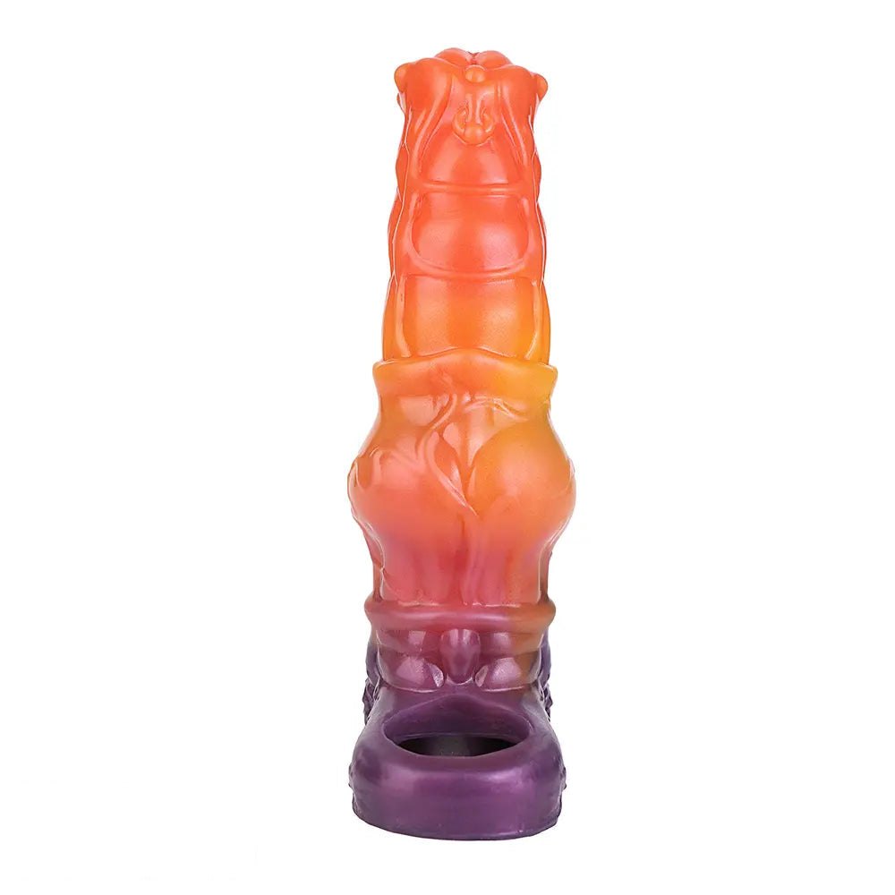 Textured Penis Sleeve 6.85 in - Wearable Cock Extender