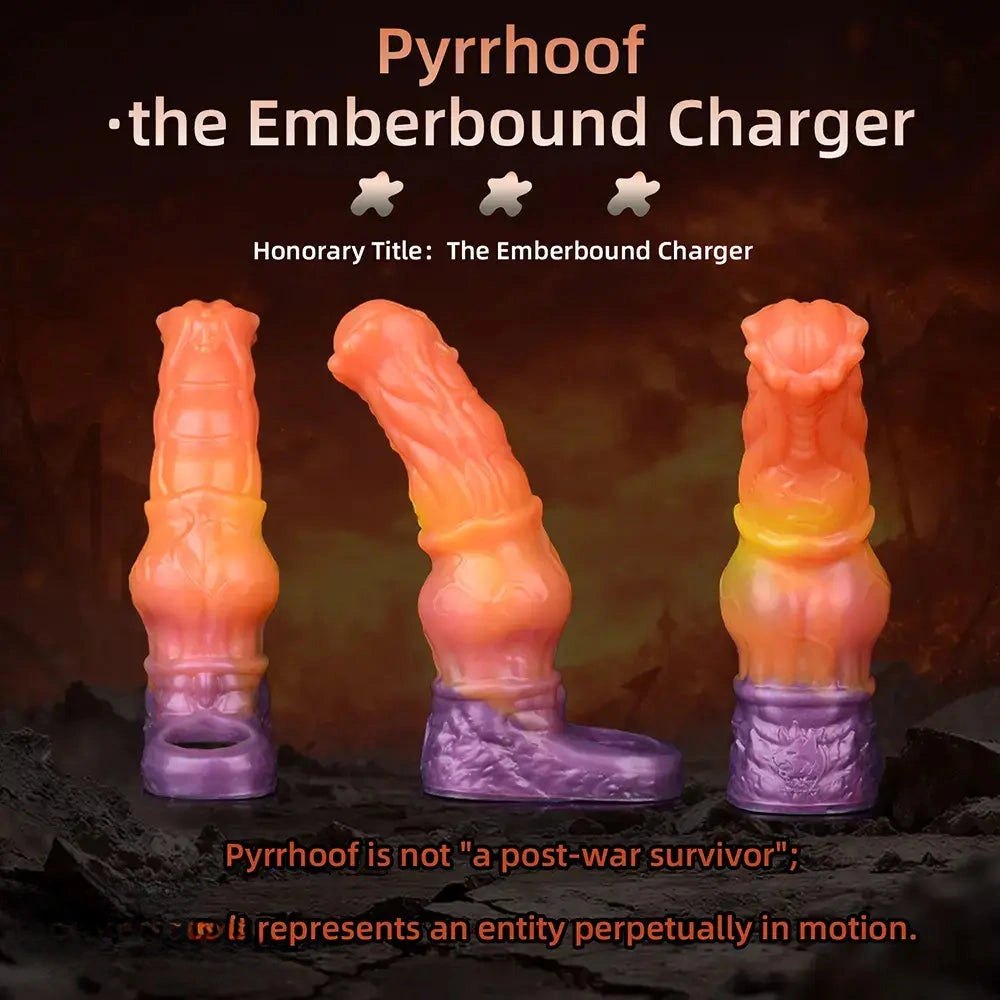 Textured Penis Sleeve 6.85 in - Wearable Cock Extender