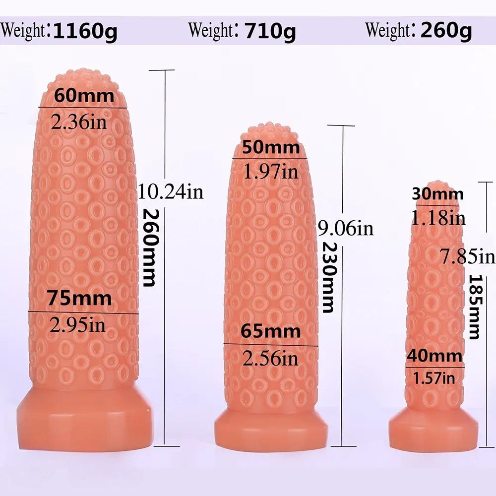 Textured Tentacle Fantasy Dildo - Big Fantasy Dildo