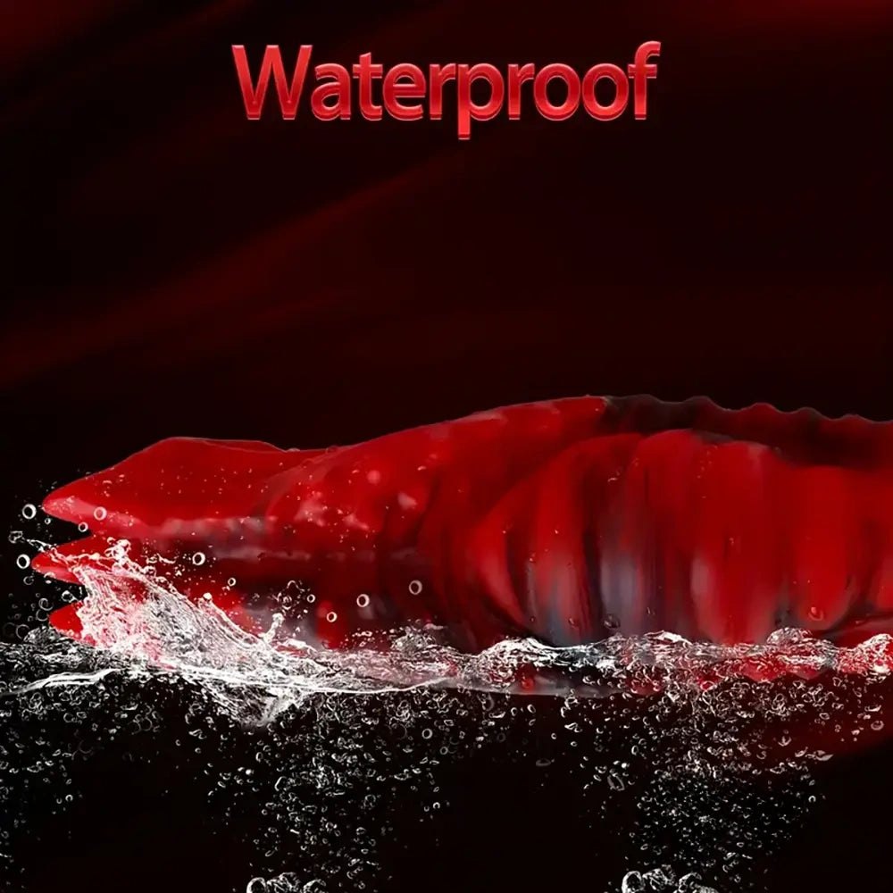 Textured Tentacle Monster Dildo - Silicone Monster Dildo