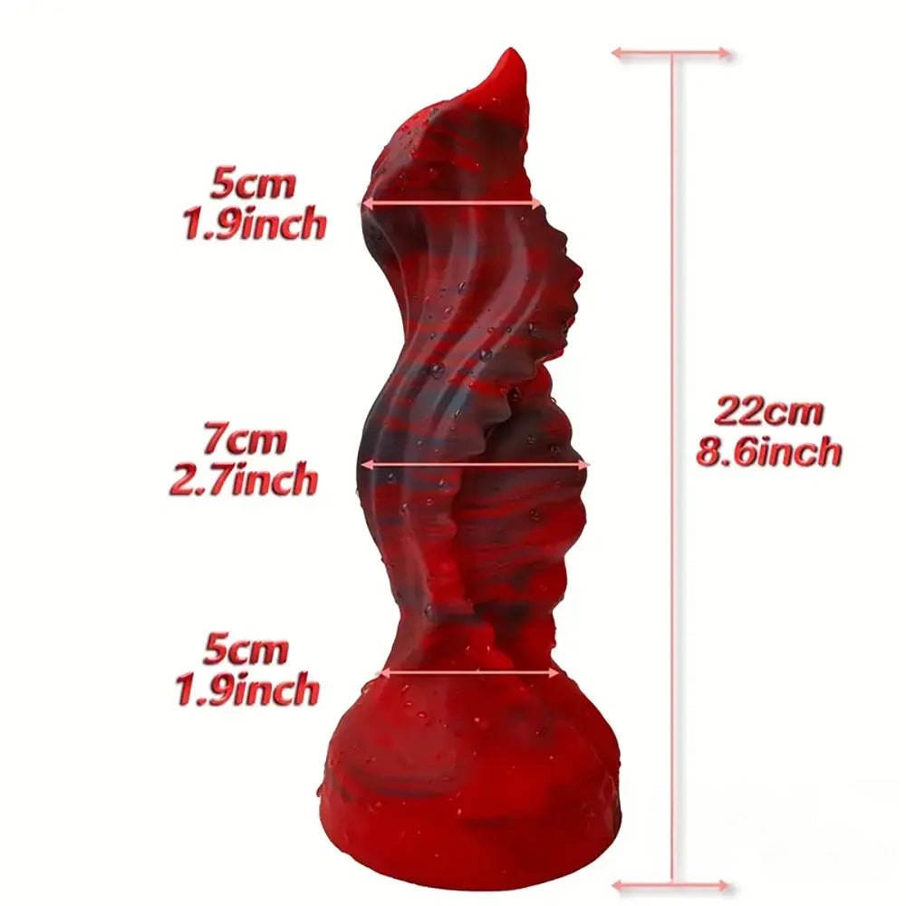 Textured Tentacle Monster Dildo - Silicone Monster Dildo