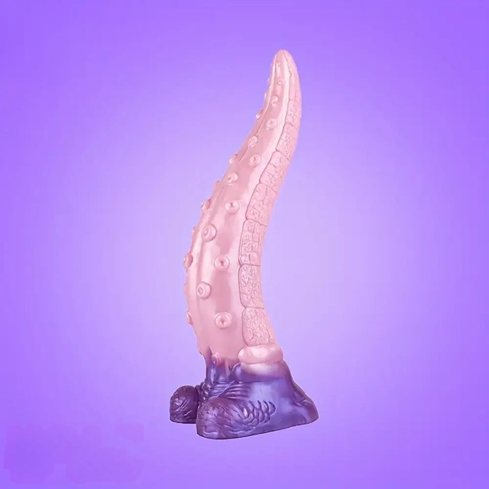 Textured Tentacle Fantasy Dildo - Silicone Creature Dildo