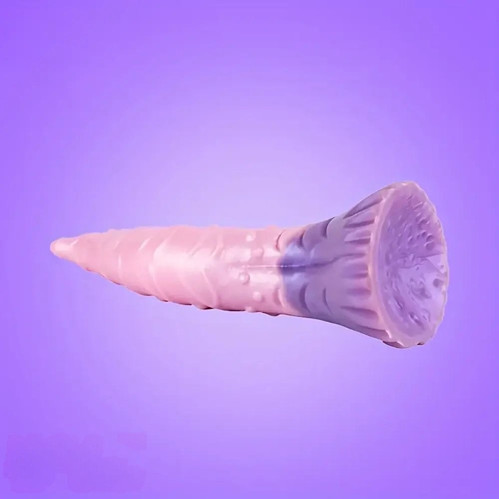 Textured Tentacle Fantasy Dildo - Silicone Creature Dildo