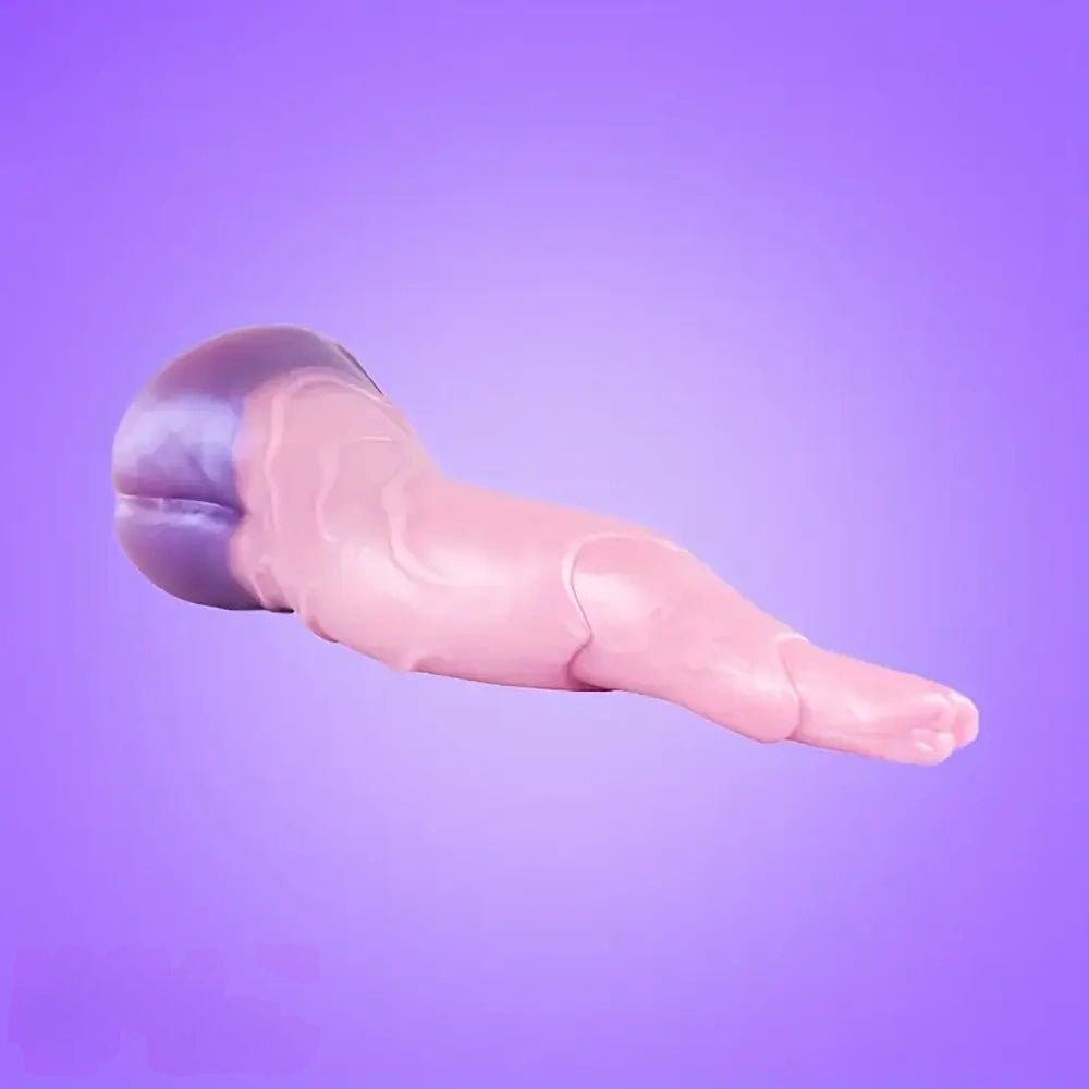 Textured Tentacle Fantasy Dildo - Silicone Creature Dildo