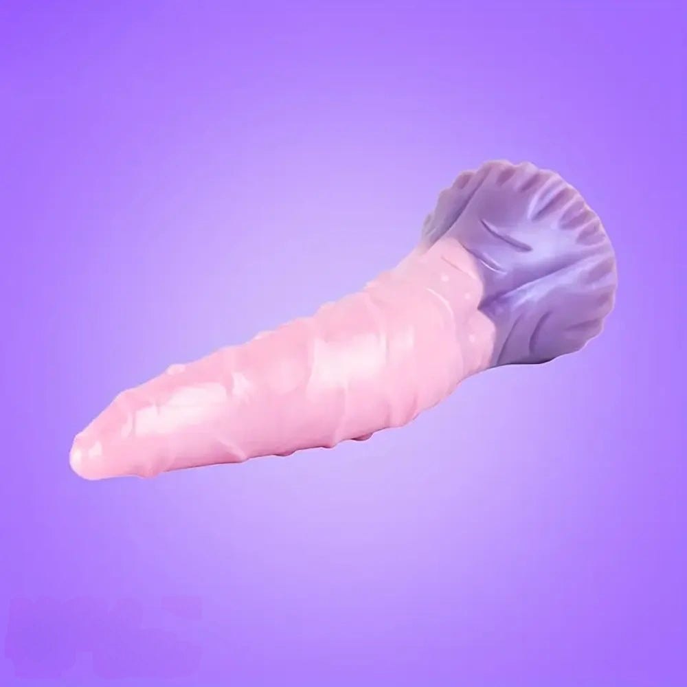 Textured Tentacle Fantasy Dildo - Silicone Creature Dildo
