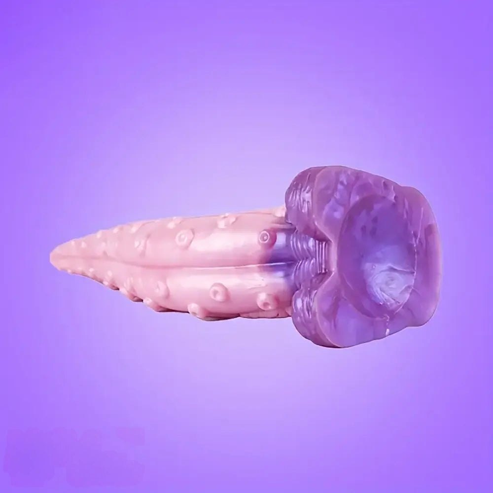 Textured Tentacle Fantasy Dildo - Silicone Creature Dildo