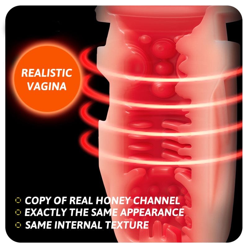 Thermal Cup Telescopic Stroker - Automatic Male Masturbator