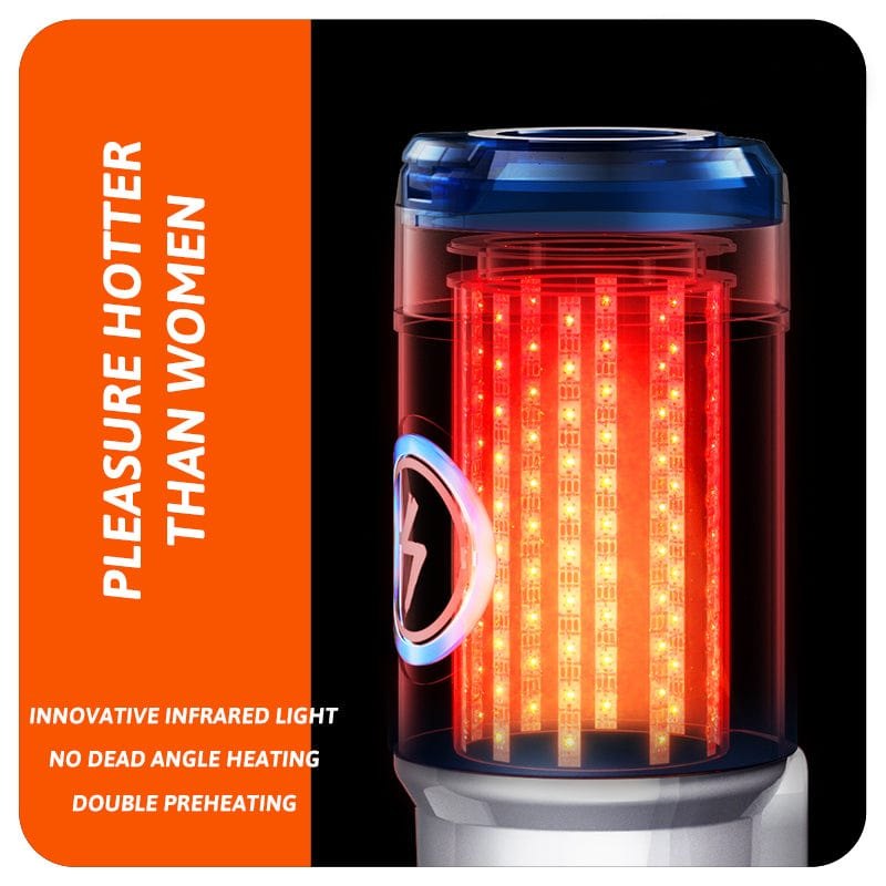Thermal Cup Telescopic Stroker - Automatic Male Masturbator