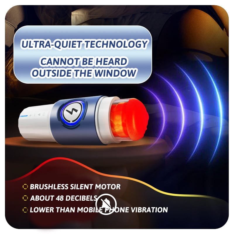Thermal Cup Telescopic Stroker - Automatic Male Masturbator