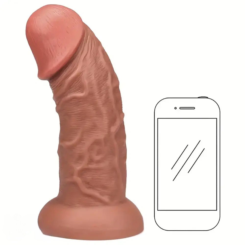Thick Ball-Free Silicone Dildo - Big Giant Dildo