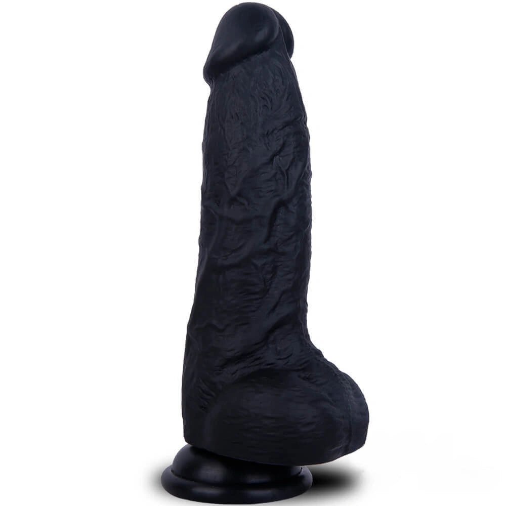 Thick Body Realistic Dildo 8 in - Suction Cup Dildo for Women