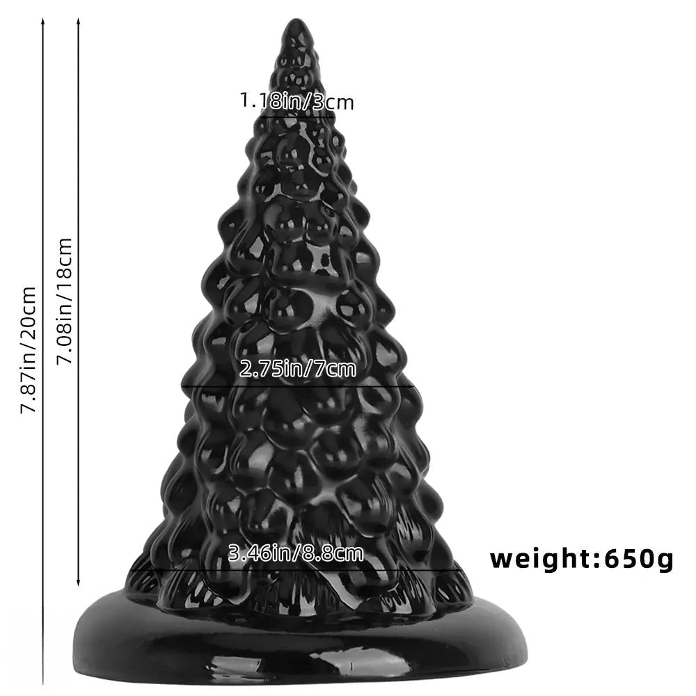 Thick Cone Anal Expansion Plug - PVC Anal Expansion Plug