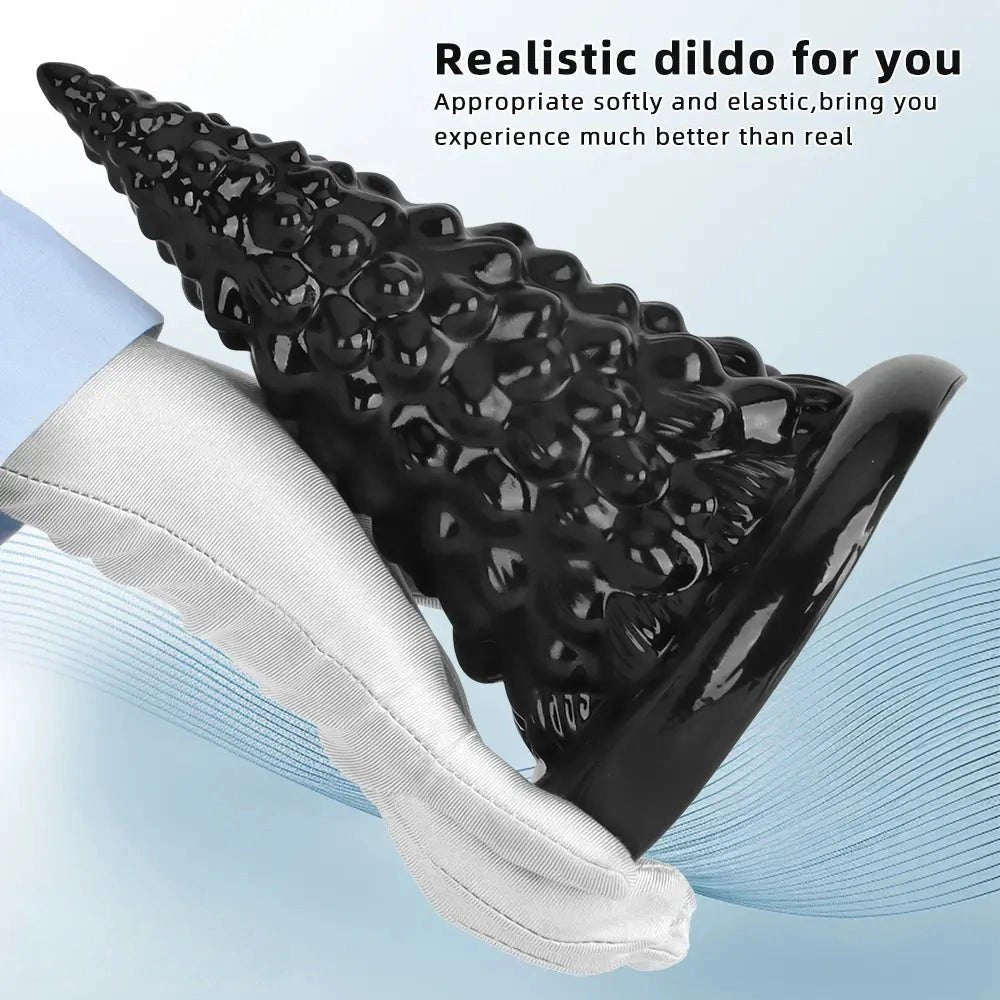 Thick Cone Anal Expansion Plug - PVC Anal Expansion Plug