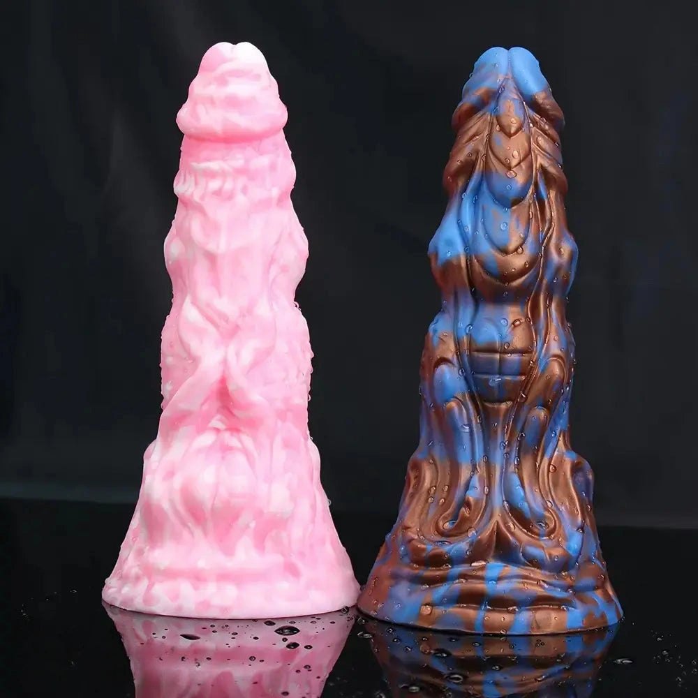 Thick Fantasy Cone Dildo - Big Silicone Dildo 8.46 in