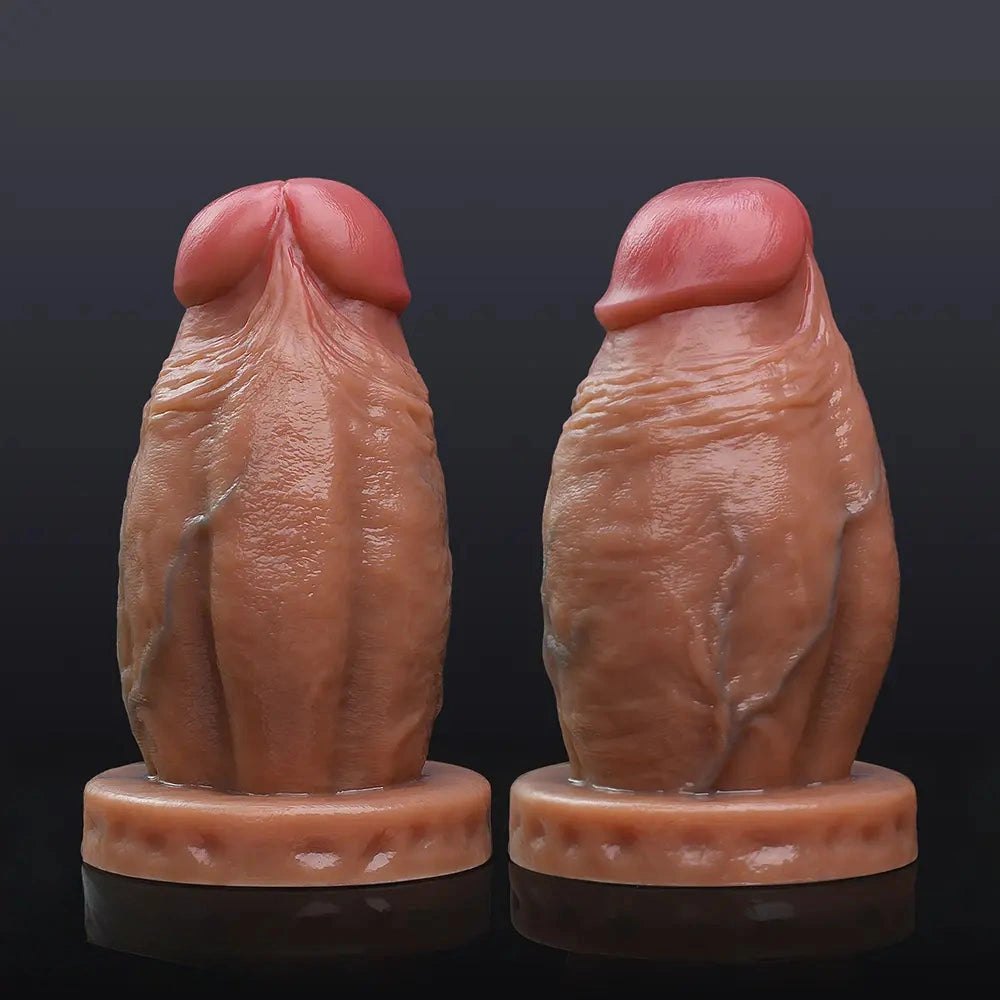 Thick Flesh Dildo, 6 Sizes - Huge Thick Silicone Dildo