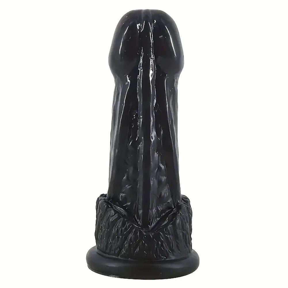 Thick Girthy PVC Dildo 5.66in - Large Thick Realistic Dildo