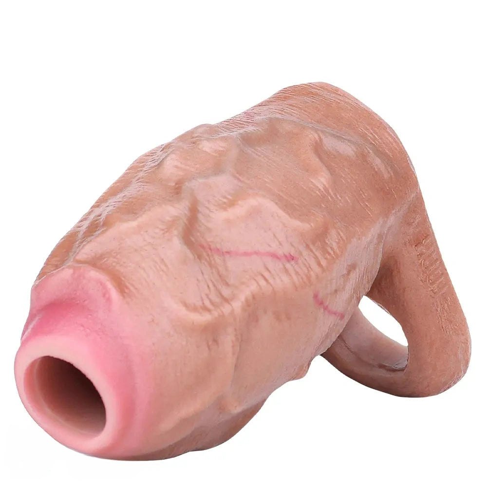 Thick Penis Sleeve Extender 3.81 in - Girth Enhancer Sleeve