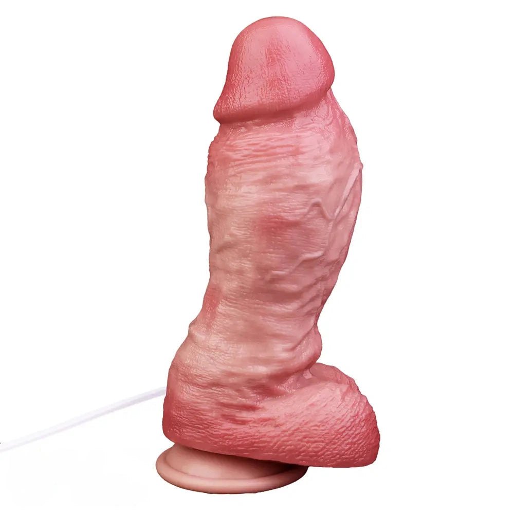 Thick Realistic Squirting Dildo - 8.66 Inch Silicone Dildo