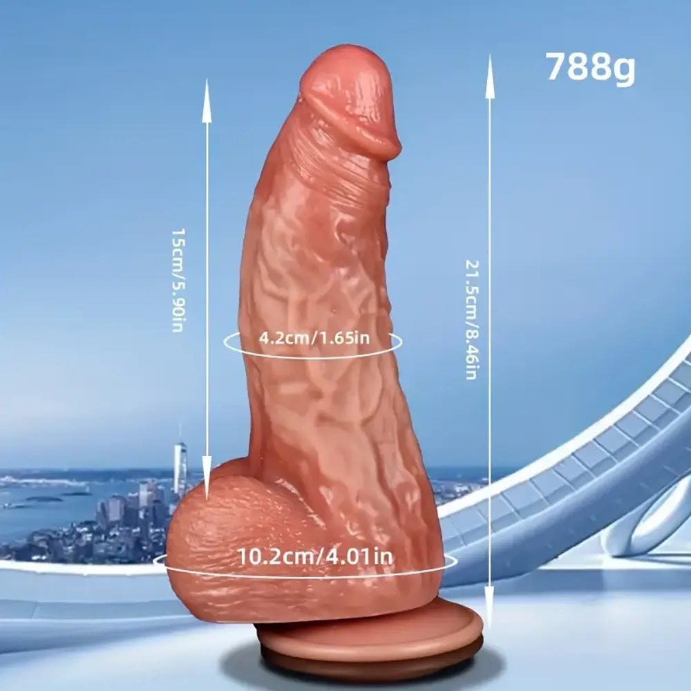 Thick Silicone Realistic Dildo - Extra Big Dildo