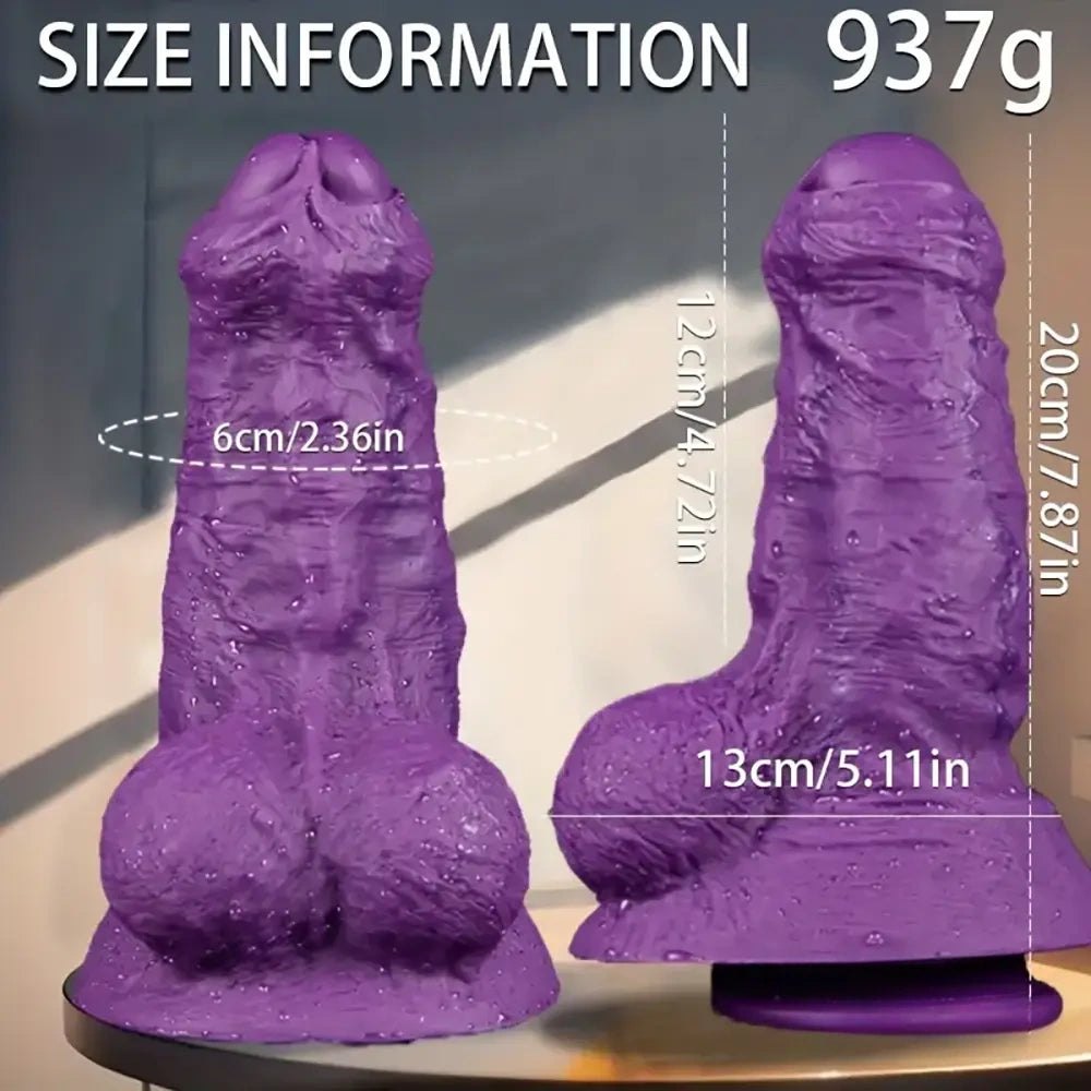 Thick Suction Cup Dildo 7.87 in - Anal Expansion Dildo