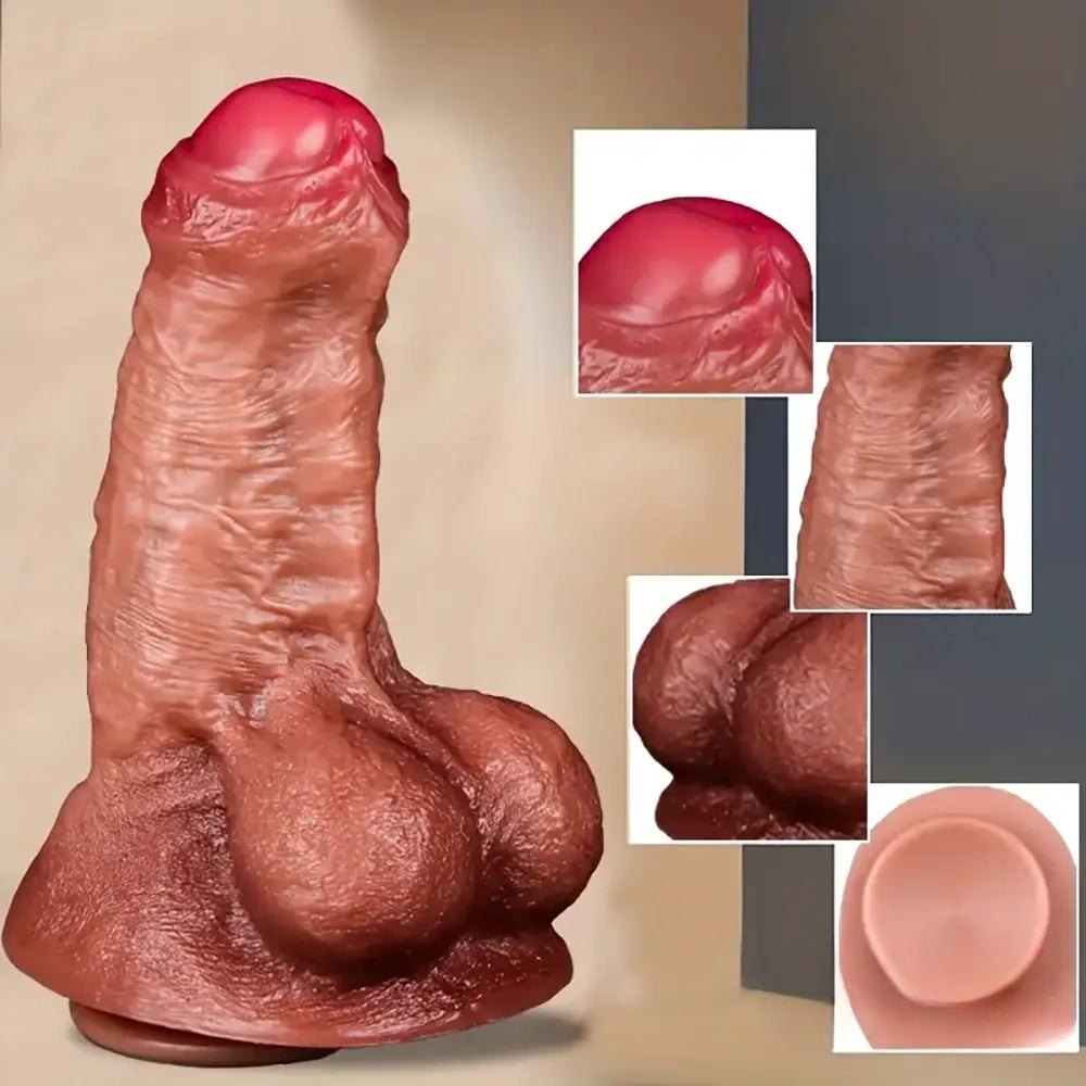 Thick Suction Cup Dildo 7.87 in - Anal Expansion Dildo