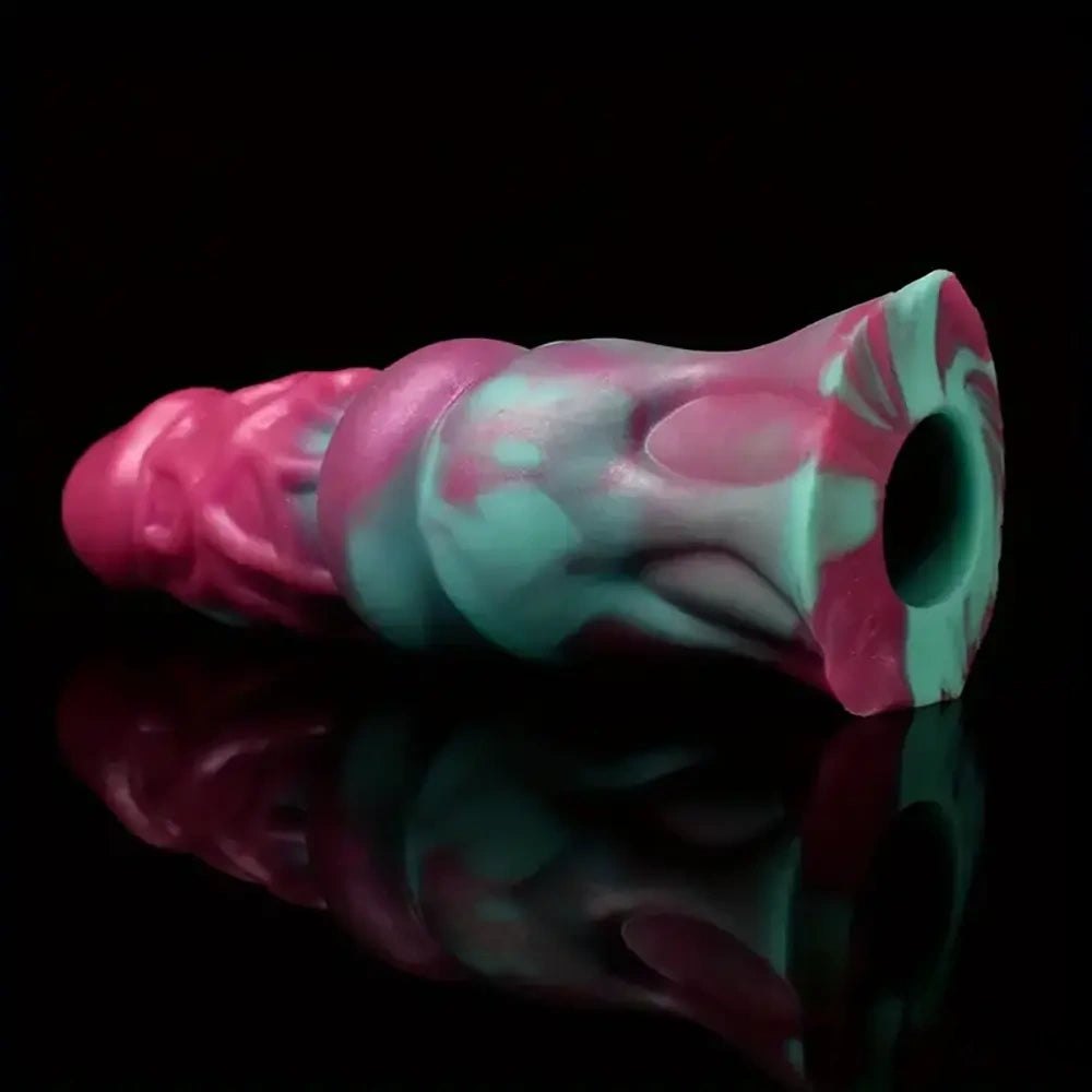 Thick Textured Fantasy Dildo - Large Thick Dildo