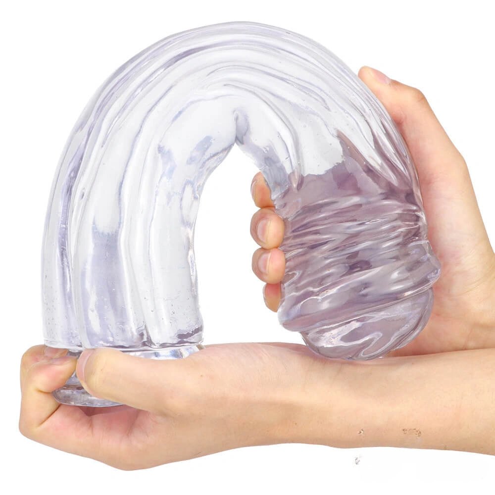 Thick Veined Realistic Dildo - Big PVC Dildo 13in
