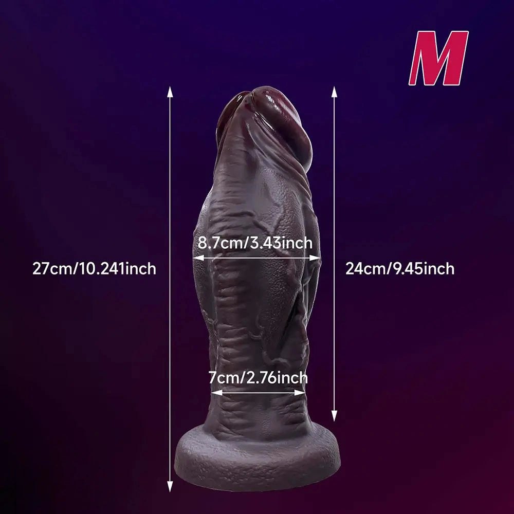 Thick Veined Suction Cup Dildo - Large Realistic Dildo