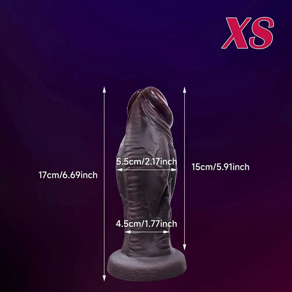Thick Veined Suction Cup Dildo - Large Realistic Dildo