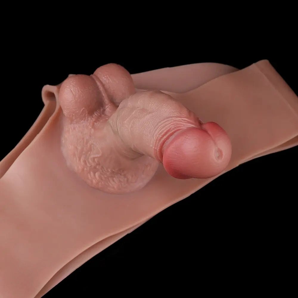Thickening Penis Sleeve 8 in - Hollow Penis Extender