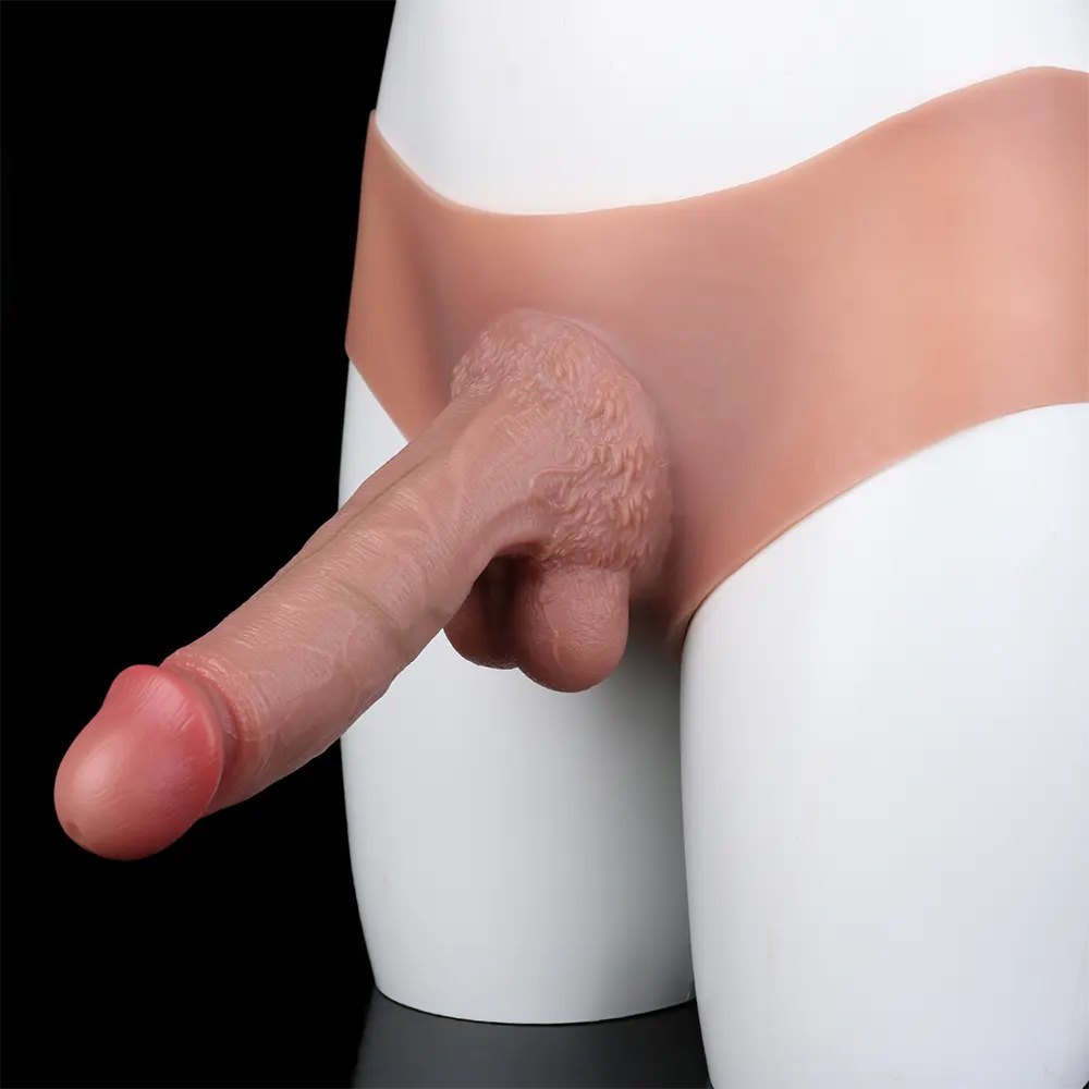 Thickening Penis Sleeve 8 in - Hollow Penis Extender
